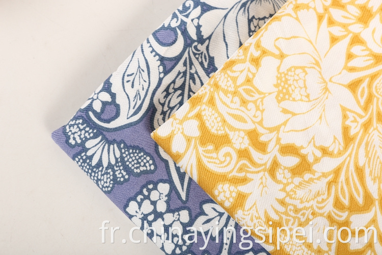 Viscose de serre de bonne qualité Bati Somali 100% Rayon Custom Fabric Impression Tissu
